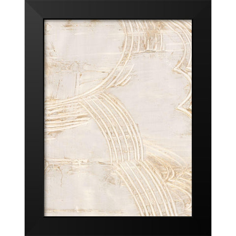 Uplifting Beam I  Black Modern Wood Framed Art Print by Isabelle Z