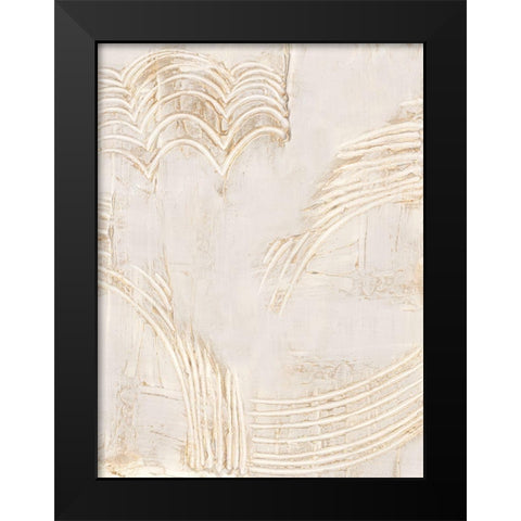 Uplifting Beam II Black Modern Wood Framed Art Print by Isabelle Z