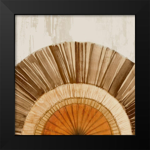 Arizona Fan I  Black Modern Wood Framed Art Print by Isabelle Z