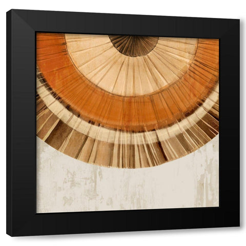 Arizona Fan II Black Modern Wood Framed Art Print by Isabelle Z