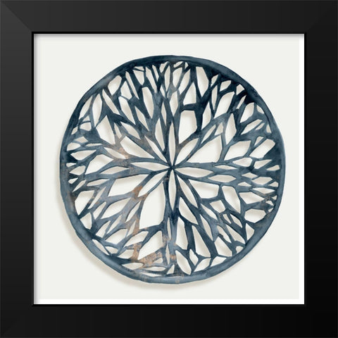Earth Tilting I  Black Modern Wood Framed Art Print by Isabelle Z