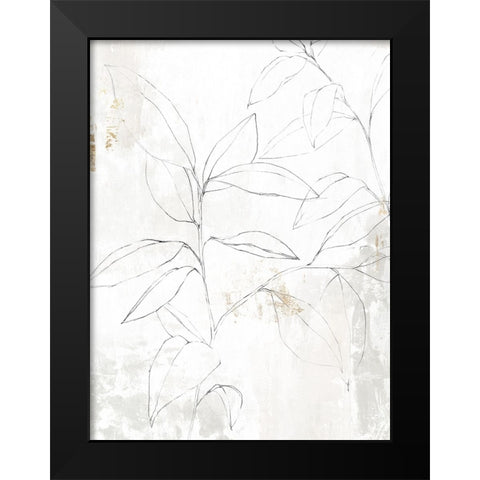 Mandola I  Black Modern Wood Framed Art Print by Isabelle Z