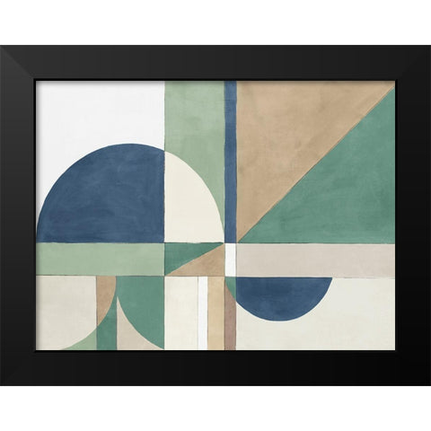 New Heights I  Black Modern Wood Framed Art Print by Isabelle Z