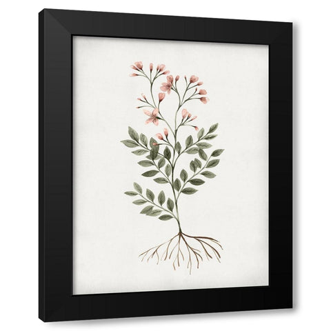 Green Tile III Black Modern Wood Framed Art Print with Double Matting by Isabelle Z