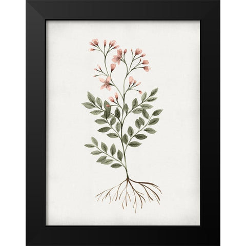 Green Tile III Black Modern Wood Framed Art Print by Isabelle Z