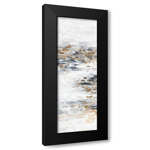 Memory II Black Modern Wood Framed Art Print with Double Matting by Isabelle Z