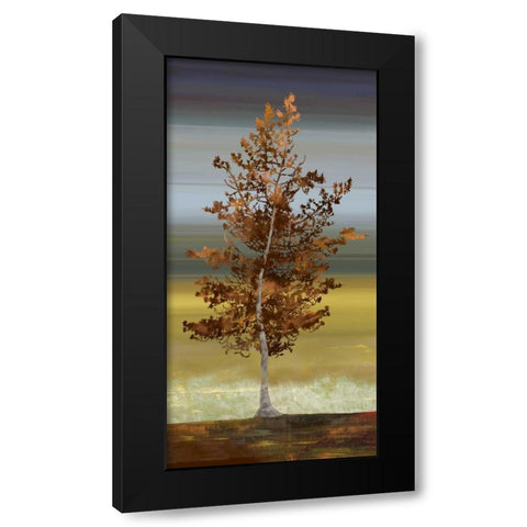 Swept Away I Black Modern Wood Framed Art Print by Fontaine, Drako