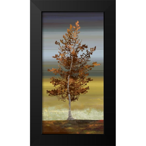 Swept Away I Black Modern Wood Framed Art Print by Fontaine, Drako