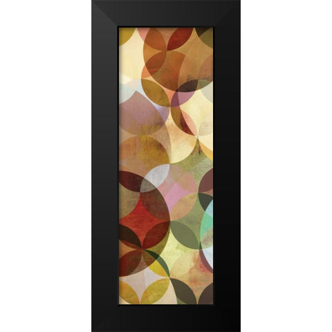 Multisliced I - Mini Black Modern Wood Framed Art Print by Fontaine, Drako