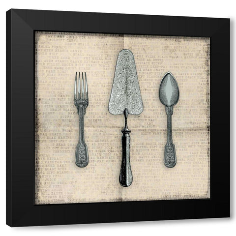 Desserts Design - Mini Black Modern Wood Framed Art Print with Double Matting by Fontaine, Drako
