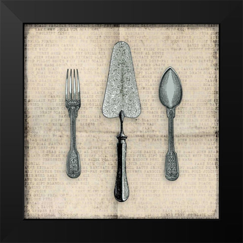 Desserts Design - Mini Black Modern Wood Framed Art Print by Fontaine, Drako