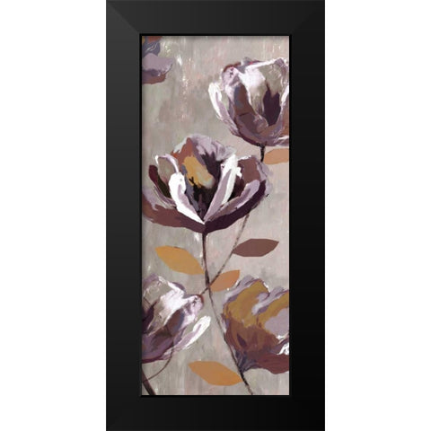 Rising Magnolias I - Mini Black Modern Wood Framed Art Print by Fontaine, Drako