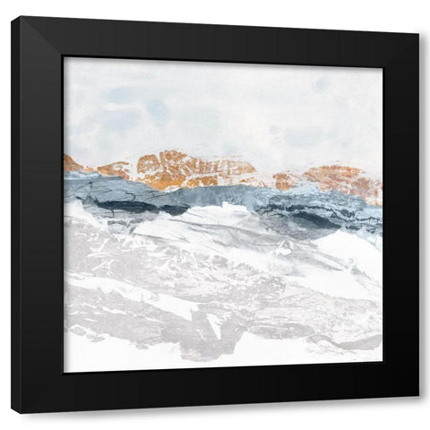 Whistler  Black Modern Wood Framed Art Print with Double Matting by Fowler, Jan Sullivan