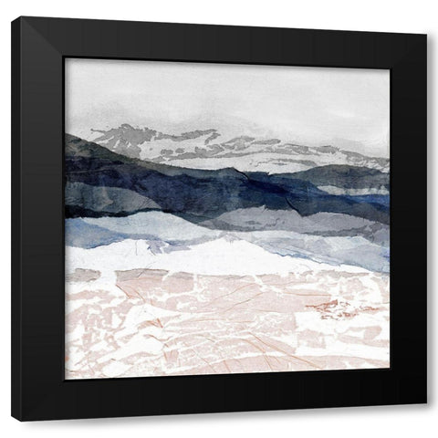 Beckoning Basin II Black Modern Wood Framed Art Print with Double Matting by Sullivan Fowler, Jan