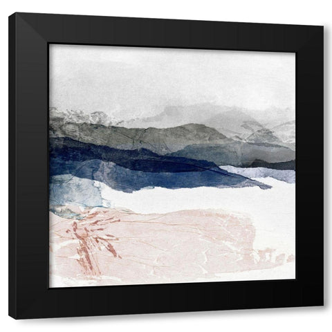 Beckoning Basin III Black Modern Wood Framed Art Print with Double Matting by Sullivan Fowler, Jan