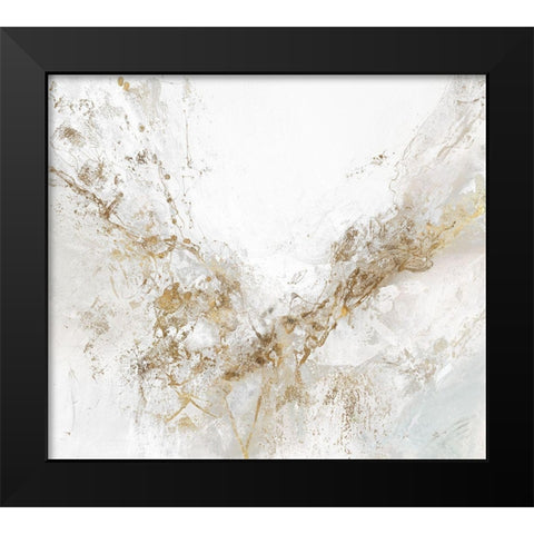Logos  Black Modern Wood Framed Art Print by Gardner, Jennifer