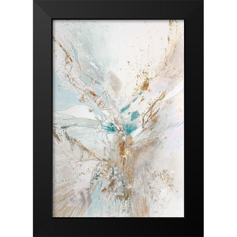 Part Ways I  Black Modern Wood Framed Art Print by Gardner, Jennifer