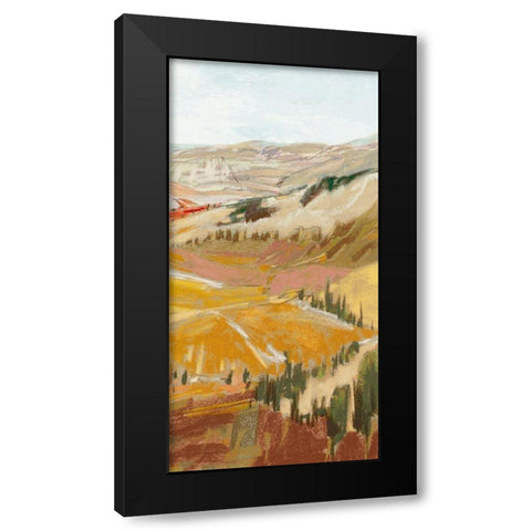 Tuscany Landscape II  Black Modern Wood Framed Art Print by Gardner, Jennifer