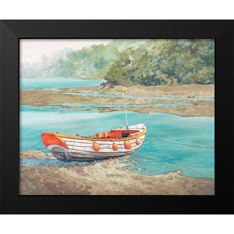 Fishing Boat I Black Modern Wood Framed Art Print by Reynolds, Graham