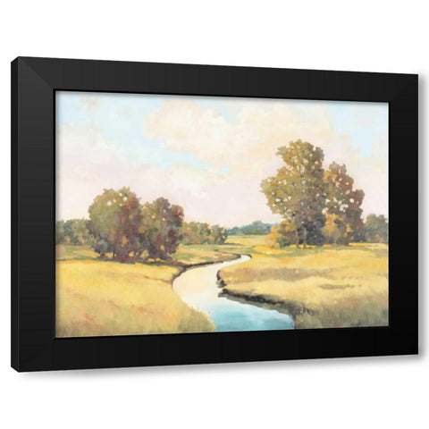 Farming Country I Black Modern Wood Framed Art Print by Reynolds, Graham