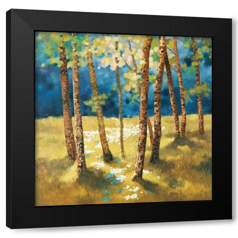 Secret Glade I Black Modern Wood Framed Art Print with Double Matting by Reynolds, Graham
