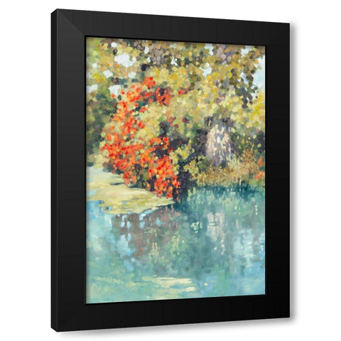 Stream Side I Black Modern Wood Framed Art Print by Reynolds, Graham