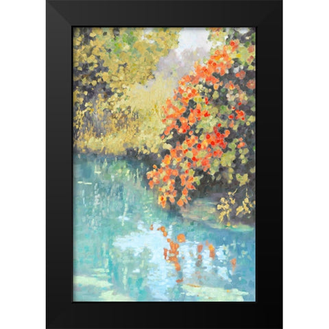 Stream Side II Black Modern Wood Framed Art Print by Reynolds, Graham