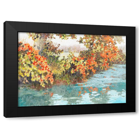 Stream Side III  Black Modern Wood Framed Art Print by Reynolds, Graham
