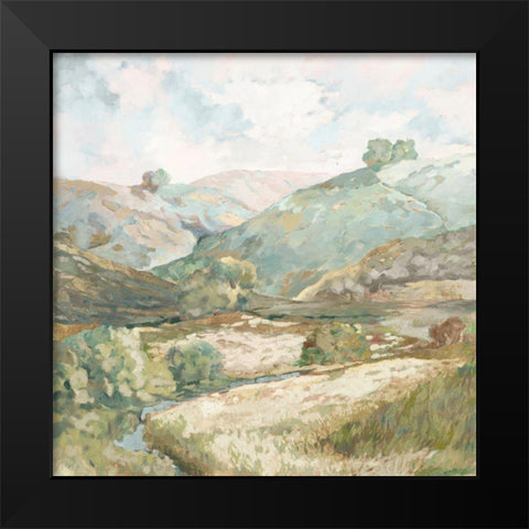 Windy Weather I Black Modern Wood Framed Art Print by Reynolds, Graham