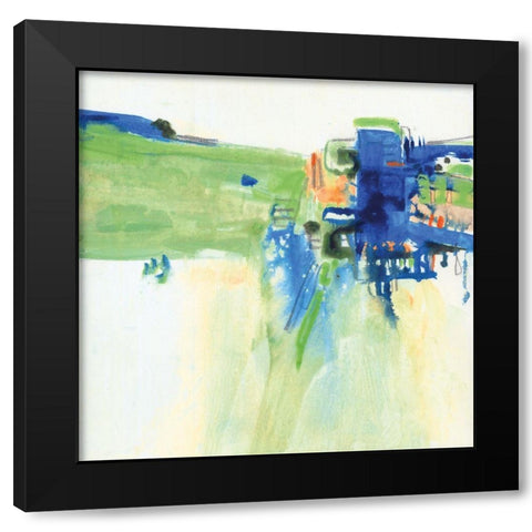 Spring 2015 Black Modern Wood Framed Art Print with Double Matting by Guna, Bianka