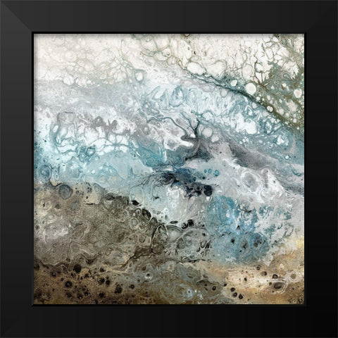 Electra  Black Modern Wood Framed Art Print by Broughton, Shaylen