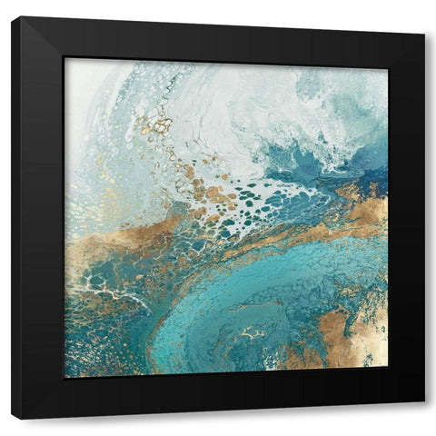 Galene Black Modern Wood Framed Art Print with Double Matting by Broughton, Shaylen