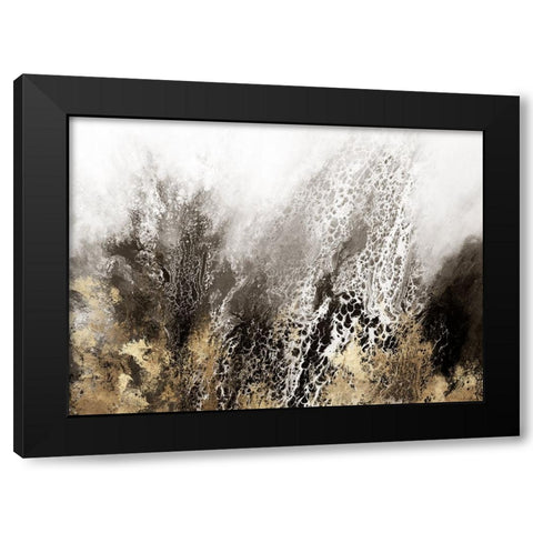 Kianda  Black Modern Wood Framed Art Print by Broughton, Shaylen