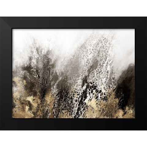 Kianda  Black Modern Wood Framed Art Print by Broughton, Shaylen