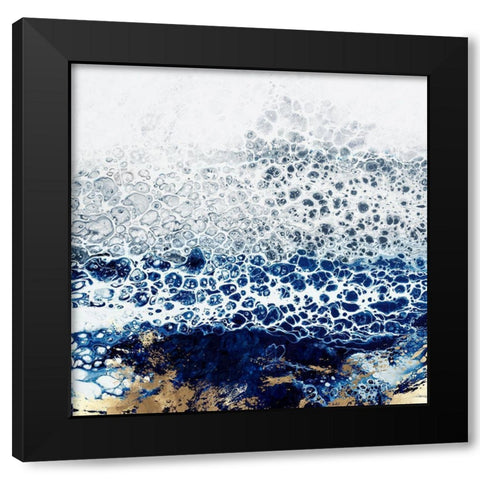 Flowing Luna  Black Modern Wood Framed Art Print by Broughton, Shaylen