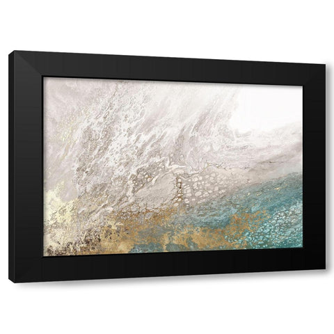Nortia  Black Modern Wood Framed Art Print with Double Matting by Broughton, Shaylen