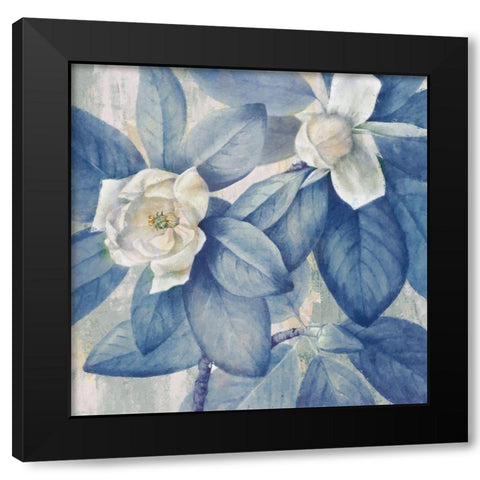 Heavenly Blue I  Black Modern Wood Framed Art Print by Hunziker, Steve