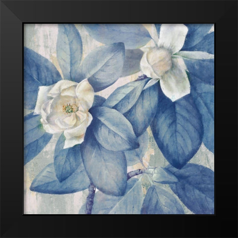 Heavenly Blue I  Black Modern Wood Framed Art Print by Hunziker, Steve