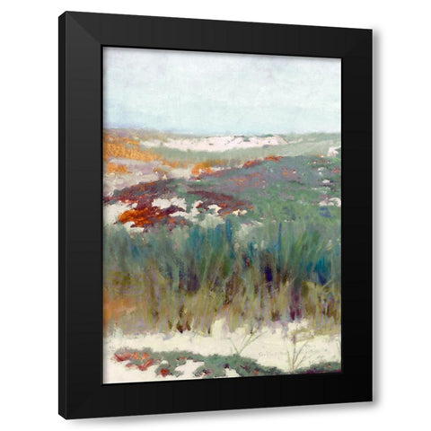 Seaside Breeze I Black Modern Wood Framed Art Print by Hunziker, Steve