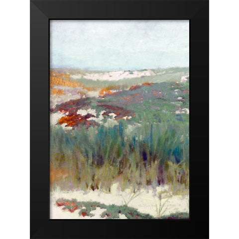 Seaside Breeze I Black Modern Wood Framed Art Print by Hunziker, Steve