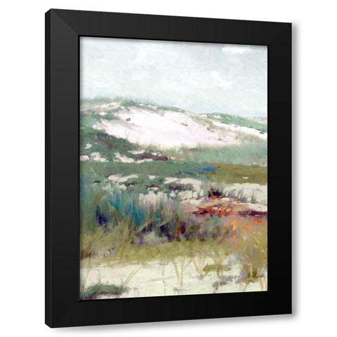 Seaside Breeze II Black Modern Wood Framed Art Print by Hunizker, Steve