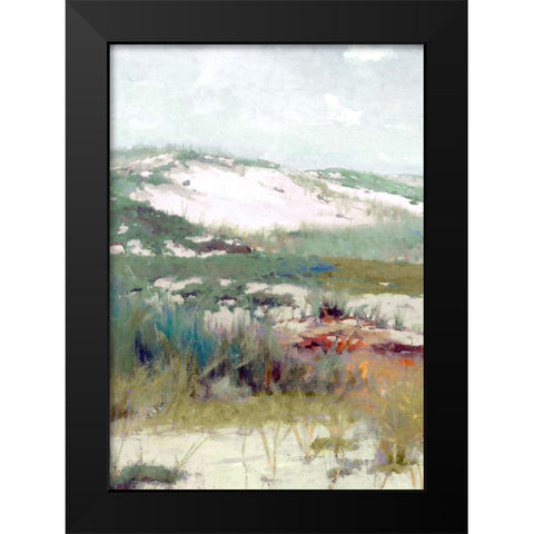 Seaside Breeze II Black Modern Wood Framed Art Print by Hunizker, Steve