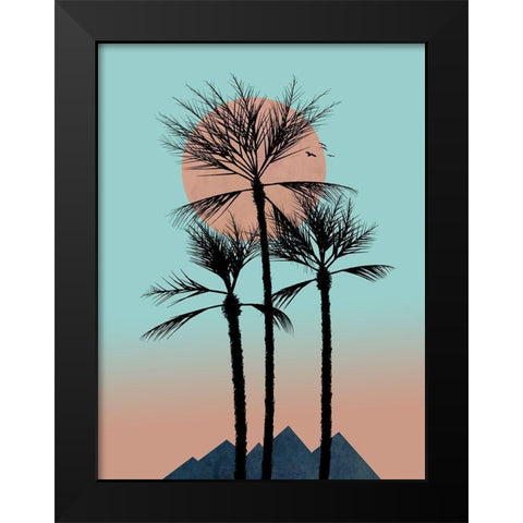 Passion in the Tropics III Black Modern Wood Framed Art Print by Halli, Hal
