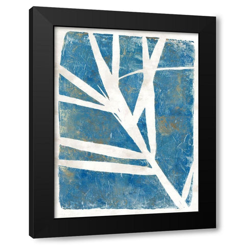 Tropical Frond  Black Modern Wood Framed Art Print by St Hilaire, Elizabeth