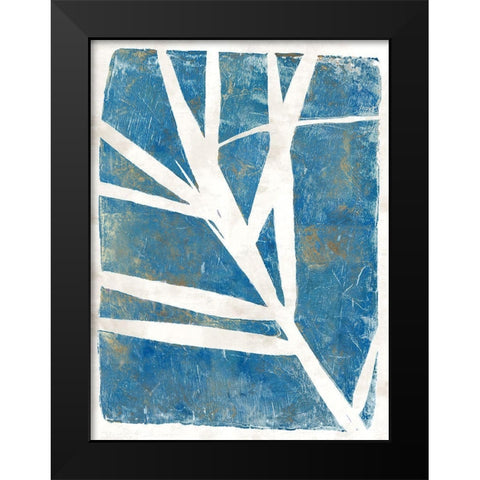 Tropical Frond  Black Modern Wood Framed Art Print by St Hilaire, Elizabeth
