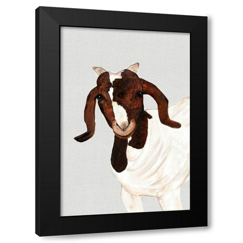 FancyÂ  Black Modern Wood Framed Art Print by Hatfield, Jodi