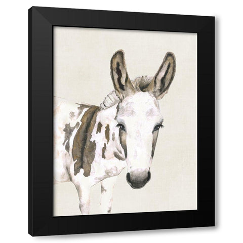Burrito  Black Modern Wood Framed Art Print by Hatfiled, Jodi