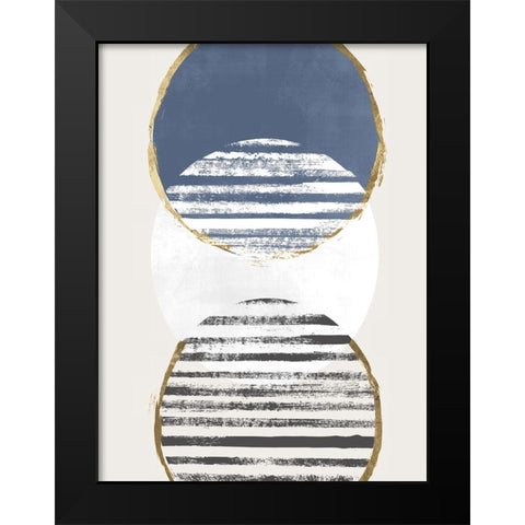 Inside Out I Black Modern Wood Framed Art Print by Smith, Karen