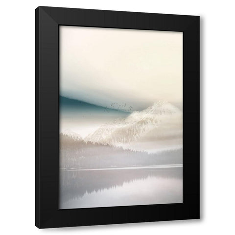 Vanilla Landscape I Black Modern Wood Framed Art Print with Double Matting by Bainbridge, Hope