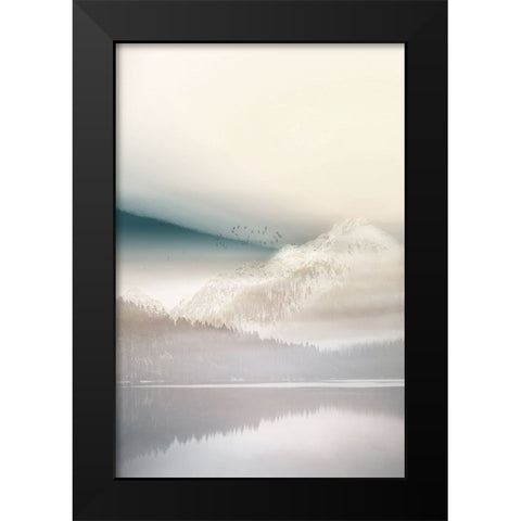 Vanilla Landscape I Black Modern Wood Framed Art Print by Bainbridge, Hope